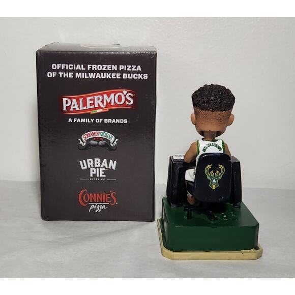 Giannis Antetokounmpo 5" Dad Joke Bobblehead 2022-2023 SGA VG Pre-owned - Picture 4 of 7